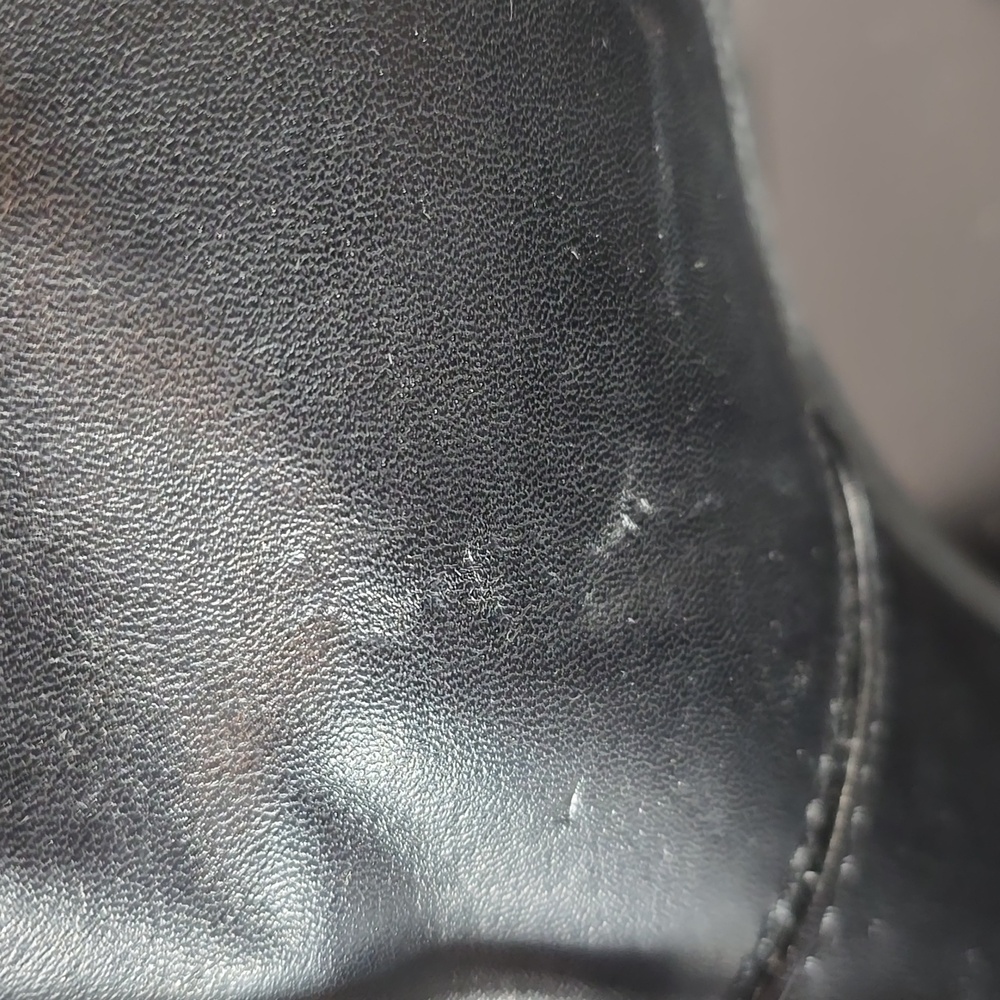 DKNY Black Lace-Up Heeled Boots Size 9 NWOT - Picture 9 of 13